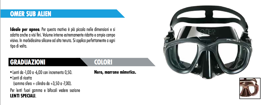 Maschera ALIEN neutra (nero)